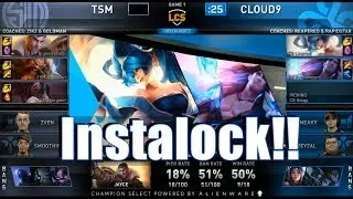 Taric & Sona Instalocked!! - TSM VS C9 Game 1 Highlights - 2019 NA LCS Spring Playoffs R2