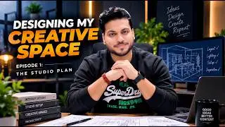 Designing My Creative Space | Episode 1 - The Studio Plan #ThursdayThoughts #SalmanCreativeNetwork