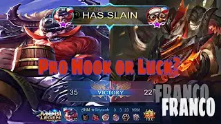 Franco Gameplay | Pro Hook or Luck | Mythic Tier