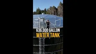 HUGE water tank for this master community #shorts