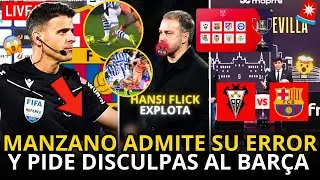 🚨&iexcl;URGENTE!&iexcl;GIL MANZANO ADMITE SU ERROR Y PIDE DISCULPAS AL BARCELONA!&iexcl;POR ESO NADIE ESPERABA!