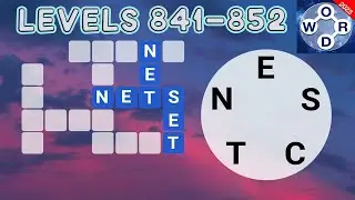 Word Universe Levels 841 - 852 Answers