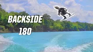 HOW TO BACKSIDE 180 - WAKEBOARDING - BOAT