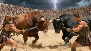 Epic Bull Battle 💥 Bloody Clash in the Roman Colosseum | Ultimate Arena Fight 🐂🔥