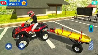 Bike Driving In Emergency Beach Patrol Simulator #11 - Lifeguards Team - Android Gameplay