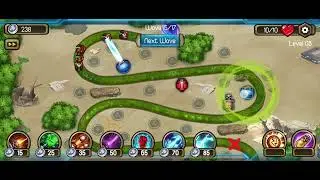 Level 5 of Tower Defense Galaxy Legend Game | Kidilaska Gaming Video | #Kidilaska
