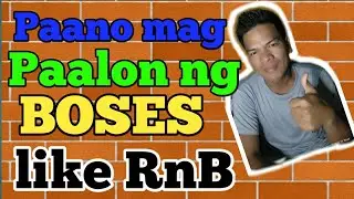 PAANO MAG PAALON NG BOSES LIKE RNB? DLLAN TV