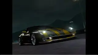 NFS Carbon DRIFT | Kings Park | 2 laps Z06 (keyboard)