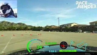BMW Z3 at Cal Club SCCA Autocross, January 2026, Session 7