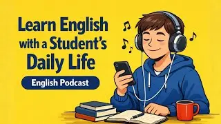 Learn English with a Student’s Daily Life | From Morning to Night | Slow English Podcast