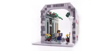 LEGO Modular-Compatible European Alleyway MOC