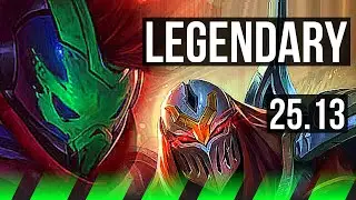 PANTHEON vs ZED (JGL) | Legendary, 38k DMG | EUW Master | 25.13