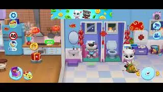 Funny Cat Moments 😂 | Kids Game VideoCute Virtual Cat Gameplay | Fun for Kids
