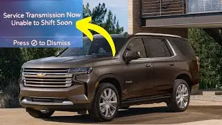 &ldquo;Service transmission now, unable to shift soon&rdquo; in Chevy vehicles
