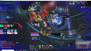 Destruction Warlock with Azshara Buff