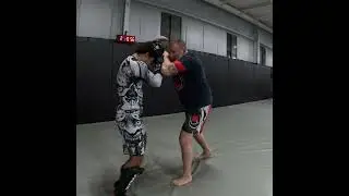 MMA Class - Entering Into The Clinch #shorts #mmatraining #martialarts