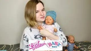 КУКЛА МОЕГО ДЕСТВА 🎀 BABY BORN Zapf Creation ОБЗОР 🩷