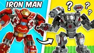Я построил разные типы роботов LEGO Iron Man