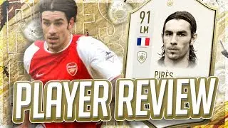 91 ОБЗОР ЛЕГЕНДАРНОГО ИГРОКОПЕРА ПИРЕСА! &mdash; FIFA 20 Ultimate Team