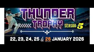 LIVE Day 3 - TALAWANE THUNDER TROPHY 2026 S -5