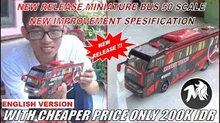 RELEASE ! CUTE SMALL 50 scale bus diecast from Matrix Diecast English Version
