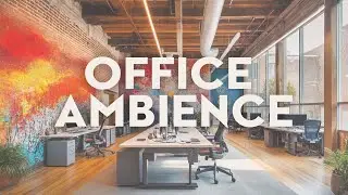 Busy Office Soundscape: 90 Minutes of Phones, Typing & Workplace Energy