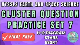 🌟 H-R Diagram & Star Life Cycles | NYSSLS Earth and Space Science Mock Cluster Questions Set 7