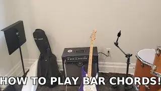 How To Play I Shot The Sheriff! (Learn your bar chords!)