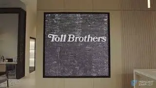 Custom LED Wall Content Sizzle Reel | Toll Brothers Design Studio