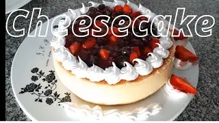 Cheesecake al Horno a Ba&ntilde;omaria- Receta F&aacute;cil Casera!