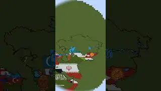 Big Scale Kazakhstan #kazakhstan #kazakh #maps #flags #minecraft