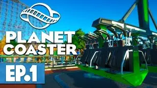 Let's Play Planet Coaster | Career Mode | Part 1 [Pirate Battle]