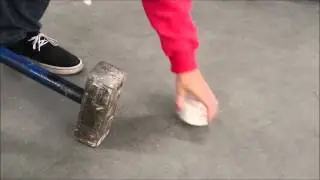 taulman3D PCTPE sledgehammer test #1