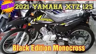 2021 YAMAHA XTZ 125 - Black Edition Monocross