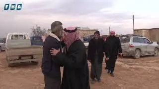 صلح عشائري بريف حلب الشمالي | حادث مروري أفقده زوجته وابنه ولكنّه لم يفقده الرحمة فصفح عن السائق