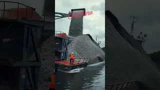 ⚠️Крах на погрузке #shipaccidents #bargeld #shorts #viral  #cargo  #porto  #fail  #engineeringfail