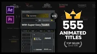 TypoKing - Title Animation - Kinetic Typography - Best After Effect Template