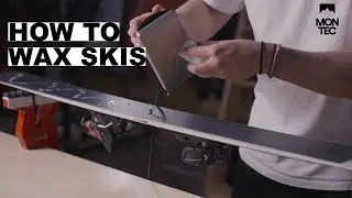 How to wax skis