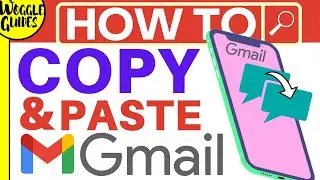 How to copy and paste text on Gmail Mobile app