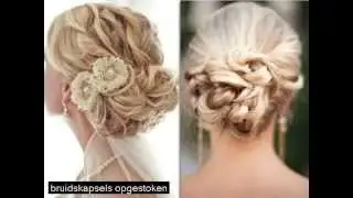 Bruidskapsels opgestoken 2014 - Bruidskapsels opgestoken voorbeelden- Bruiloft haar opsteekkapsels