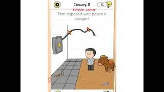 Brain test All Star Daliy Puzzle January 15 Walkthrough Solution