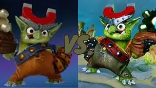 Rebel Lob Goblin VS. Normal Lob Goblin | Skylanders Trap Team