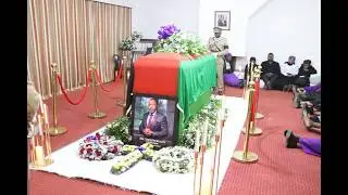 Remains of the late Saulos Chilima Arrives at the residence for the late Vice-President in Area 12