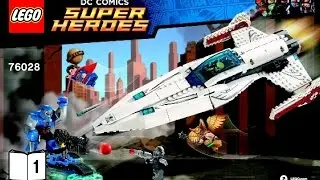 LEGO Batman LEGO Superheroes Darkseid Invasion 76028 Instructions DIY Book 1