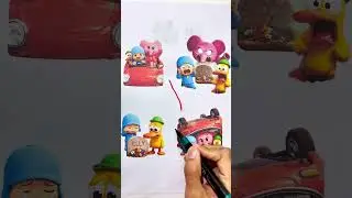 Unboxing Niddle Pop Pocoyo X Elly X Pato Sequence Line Story Craft #pocoyo #viral #muevelou