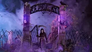 Grim Reaper Costume and Miniature Graveyard Tutorial
