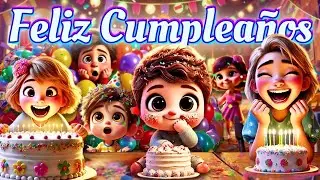 🎂 Happy Birthday Video for Kids | &iexcl;Feliz Cumplea&ntilde;os en Espa&ntilde;ol!