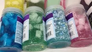 Mixing All My Store Bought Slime - Satisfying Slime ASMR Video #2