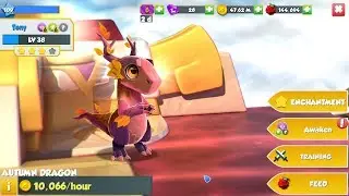 Dragon Mania Legends - MAX Level 36-38 Autumn Dragon Part 816 HD