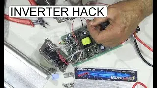 INVERTER 12V DC TO 220V AC SWITCHABLE BUZZER HACK